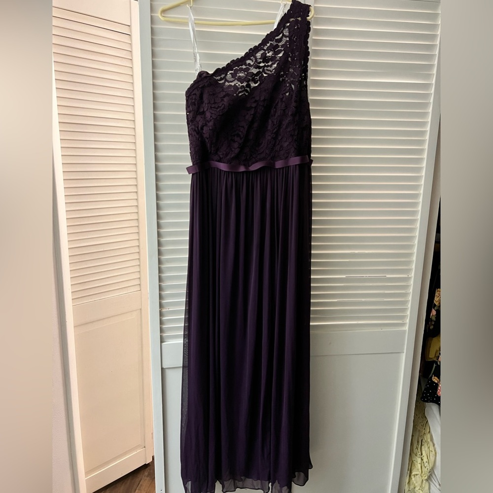 David’s bridal bridesmaid dress